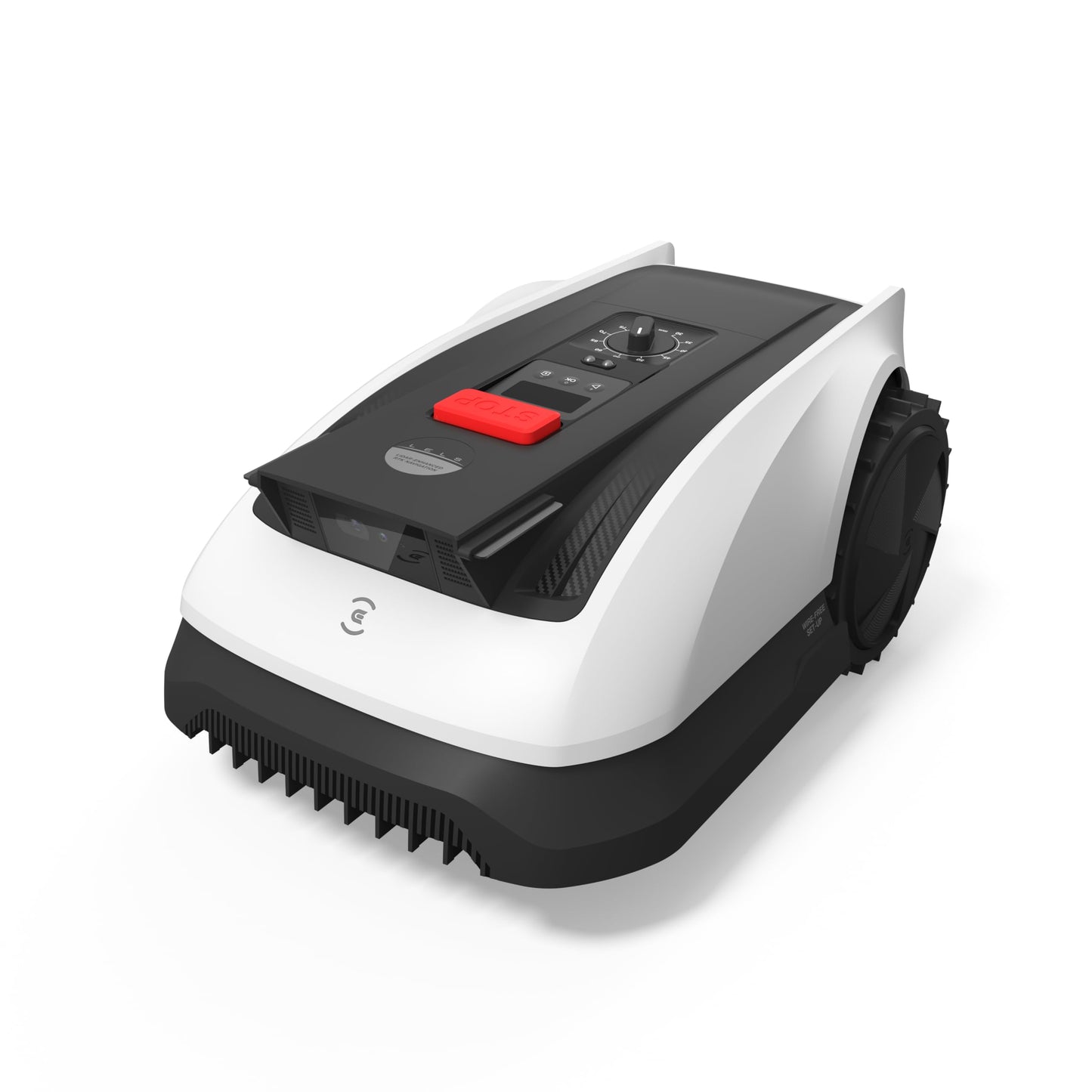 ECOVACS Goat A3000 LiDAR Robot Lawn Mower, Dual-LiDAR Navigation,Suitable for 3/4 Acre, 13” Cutting Width, 45min Fast Charging, Precise Edge Mowing, Smart Lawn Mower for Large Garden