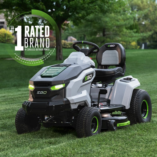EGO POWER+ 42" Electric Riding Lawn Mower β Cordless Tractor with 6Γ56V Batteries & Charger