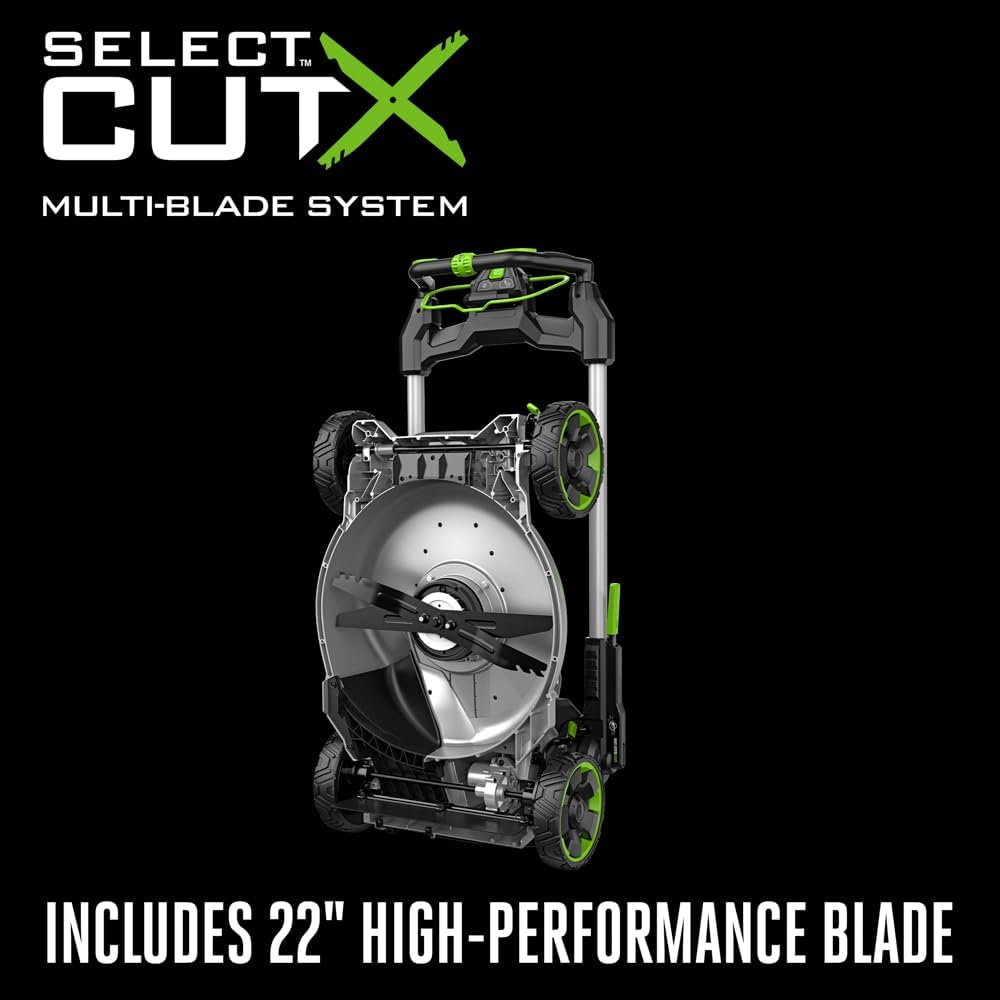 EGO POWER+ 22" Electric Lawn Mower – Self-Propelled, Cordless, 56V Battery & Charger