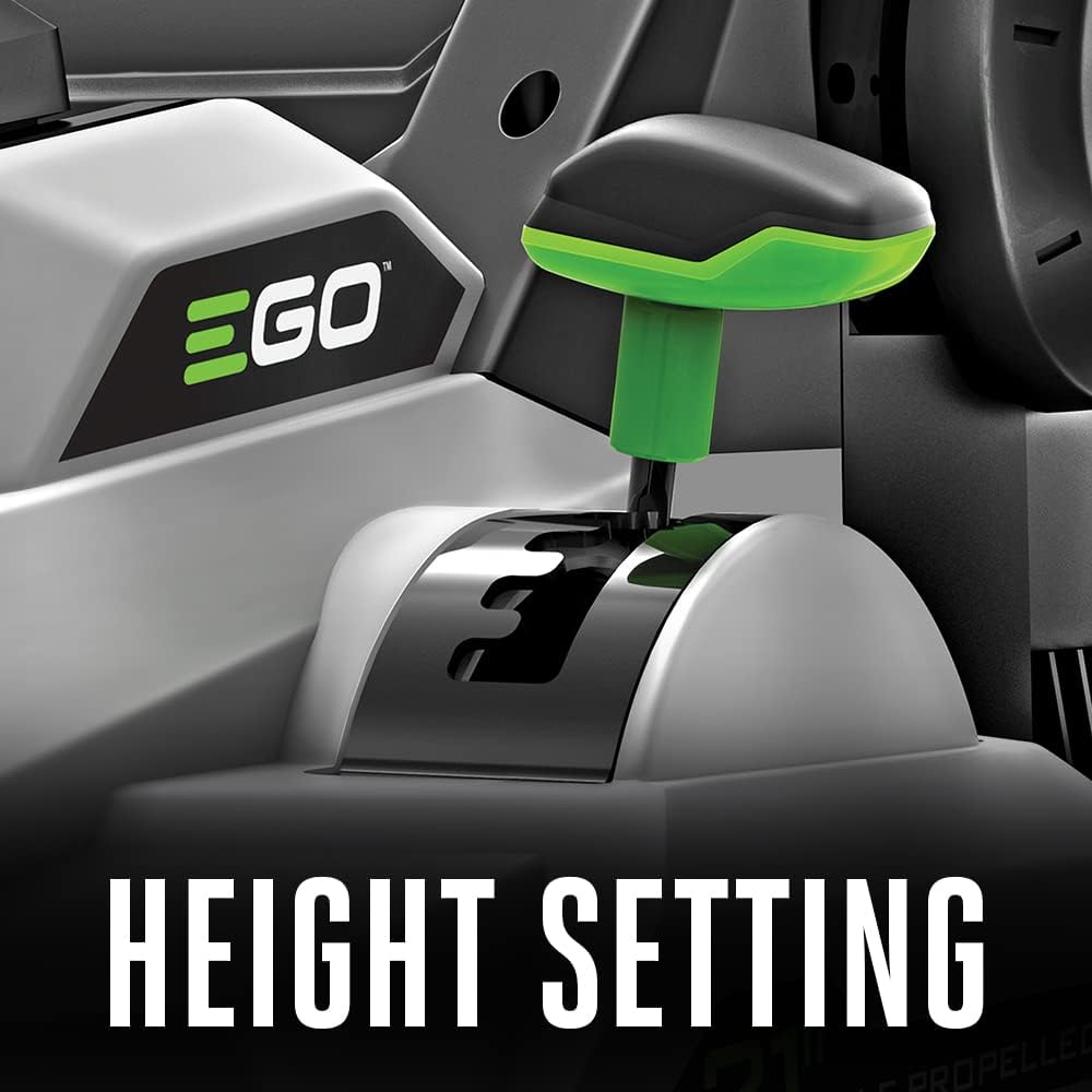 EGO POWER+ Electric Lawn Mower – Self-Propelled, Cordless, Dual 56V Batteries & Rapid Charger