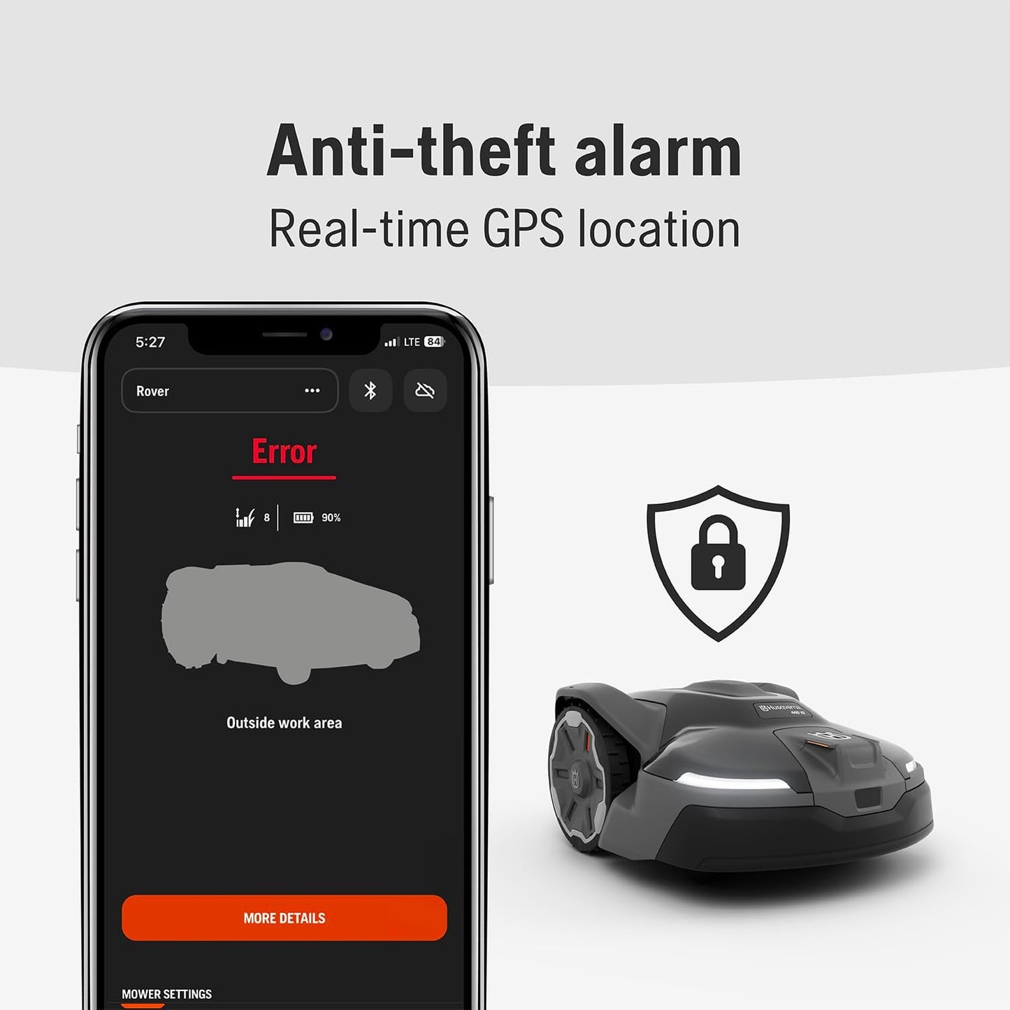 Husqvarna 420iQ Automower – Wire-Free Robotic Lawn Mower, 1 Acre, Charging & EPOS Station