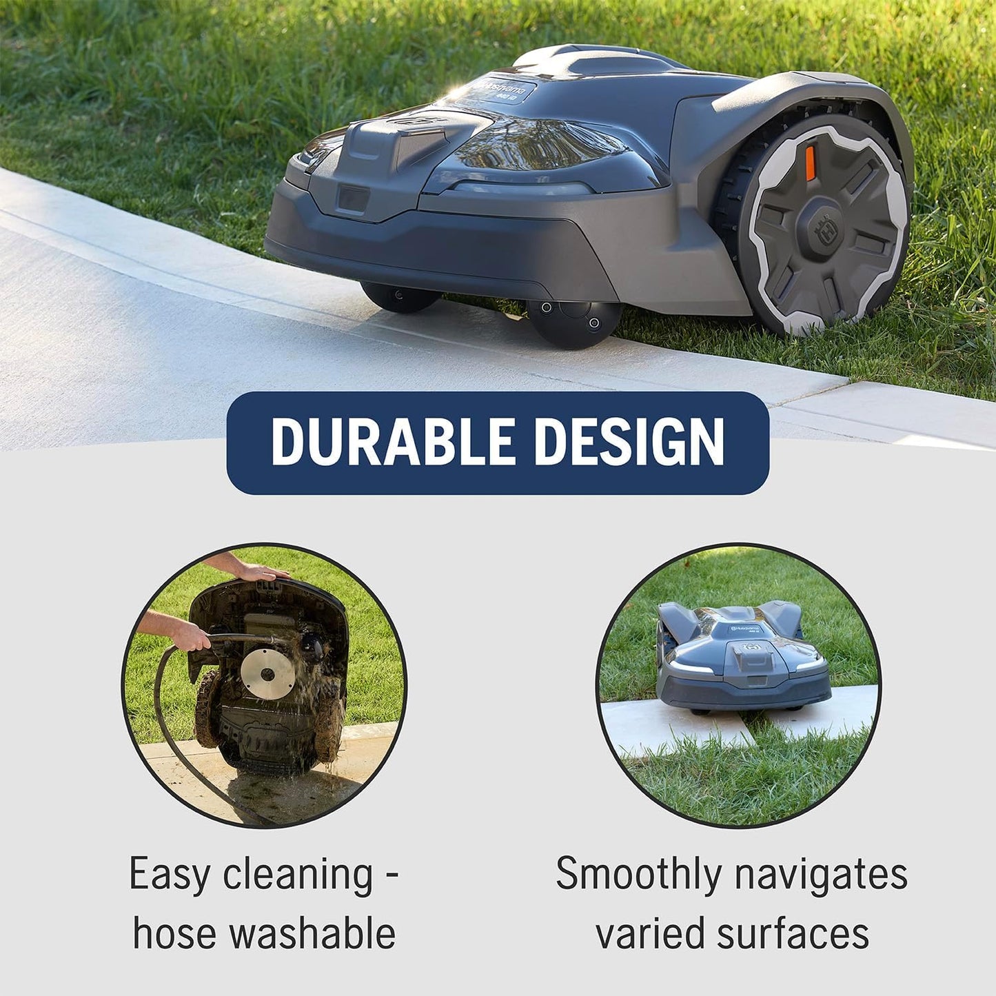 Husqvarna 420iQ Automower – Wire-Free Robotic Lawn Mower, 1 Acre, Charging & EPOS Station