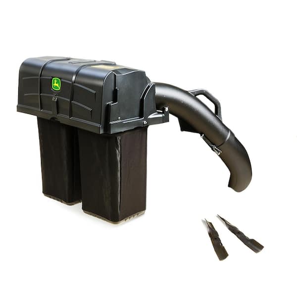 John Deere 42-inch Twin Bagger for 100 Series Tractors, Easy Attachment System
