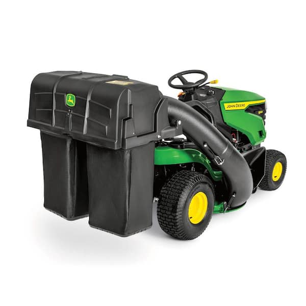 John Deere 42-inch Twin Bagger for 100 Series Tractors, Easy Attachment System
